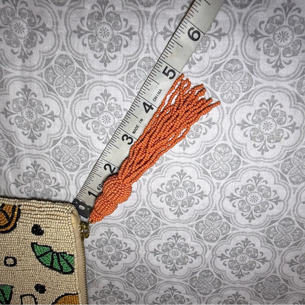 NWOT The Fiona Large Beaded Pouch  Color: Cocktails - Picture 14 of 14